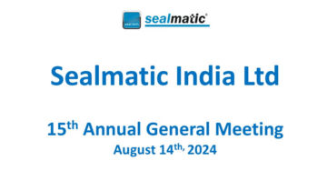Sealmatic - 15th AGM, August 14, 2024 